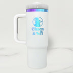 Chroma Plated Stainless Steel Tumbler - 40 oz