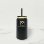 Gold Plated Stainless Steel Sipper Tumbler - 16 oz - You're Home Gifts
