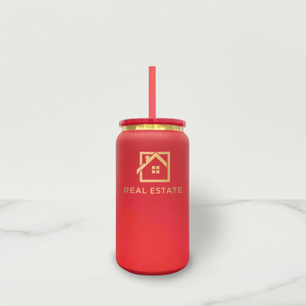 Gold Plated Stainless Steel Sipper Tumbler - 16 oz - You're Home Gifts