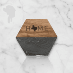 Marble & Acacia Coaster Set - You're Home Gifts