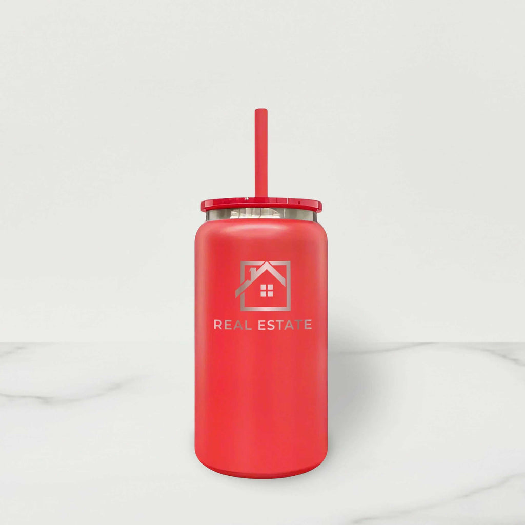 Mirror Plated Stainless Steel Sipper Tumbler - 16 oz - You're Home Gifts