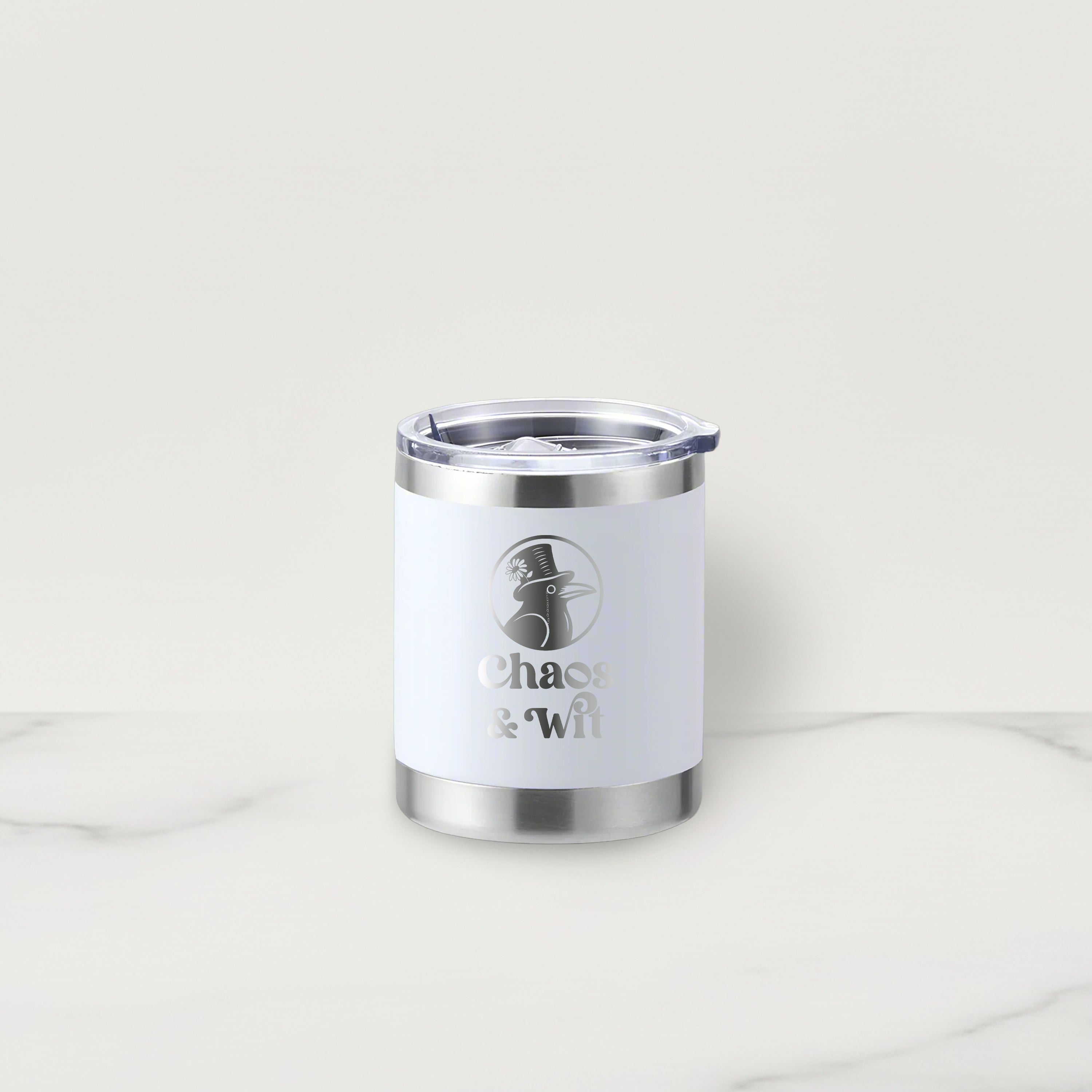 Stainless Steel Lowball Tumbler - 10 oz